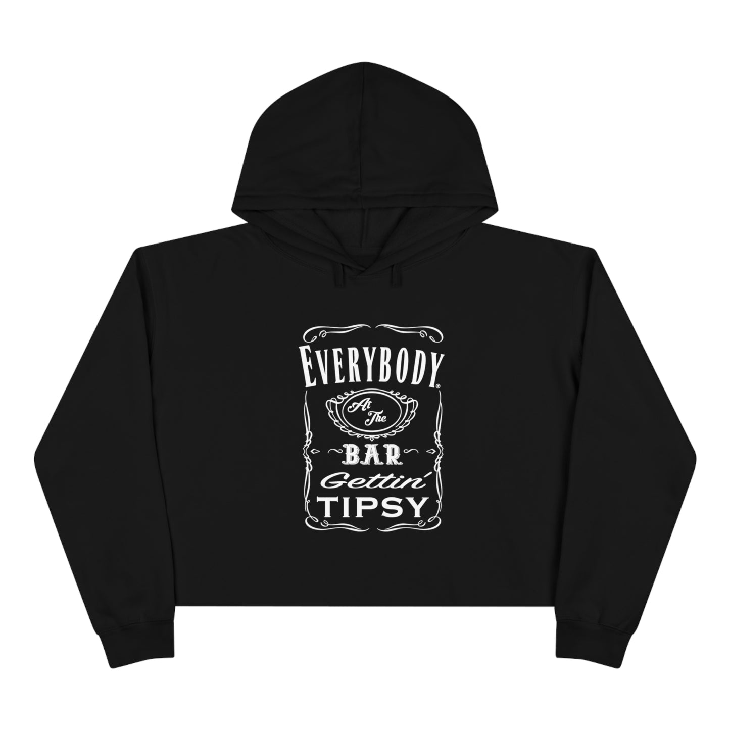 Crop Tipsy Hoodie