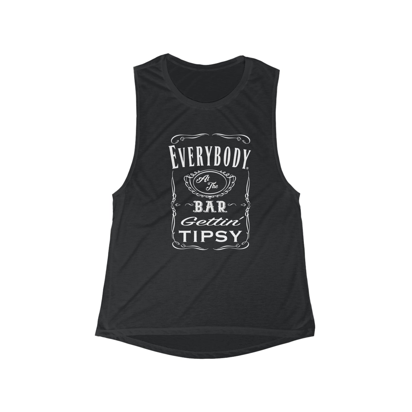 Women's Flowy Scoop Tipsy Tank