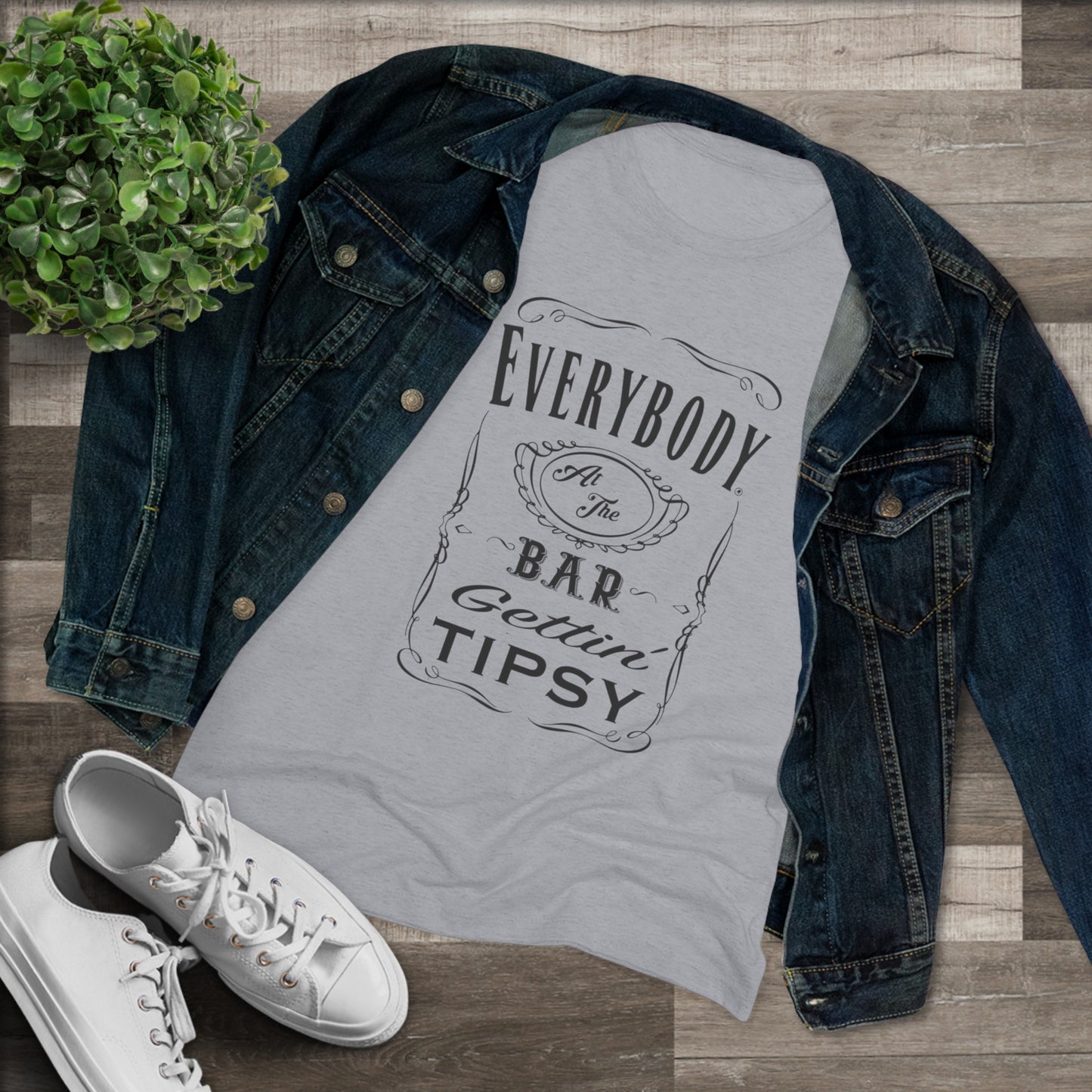 Women's Triblend Tipsy Tee