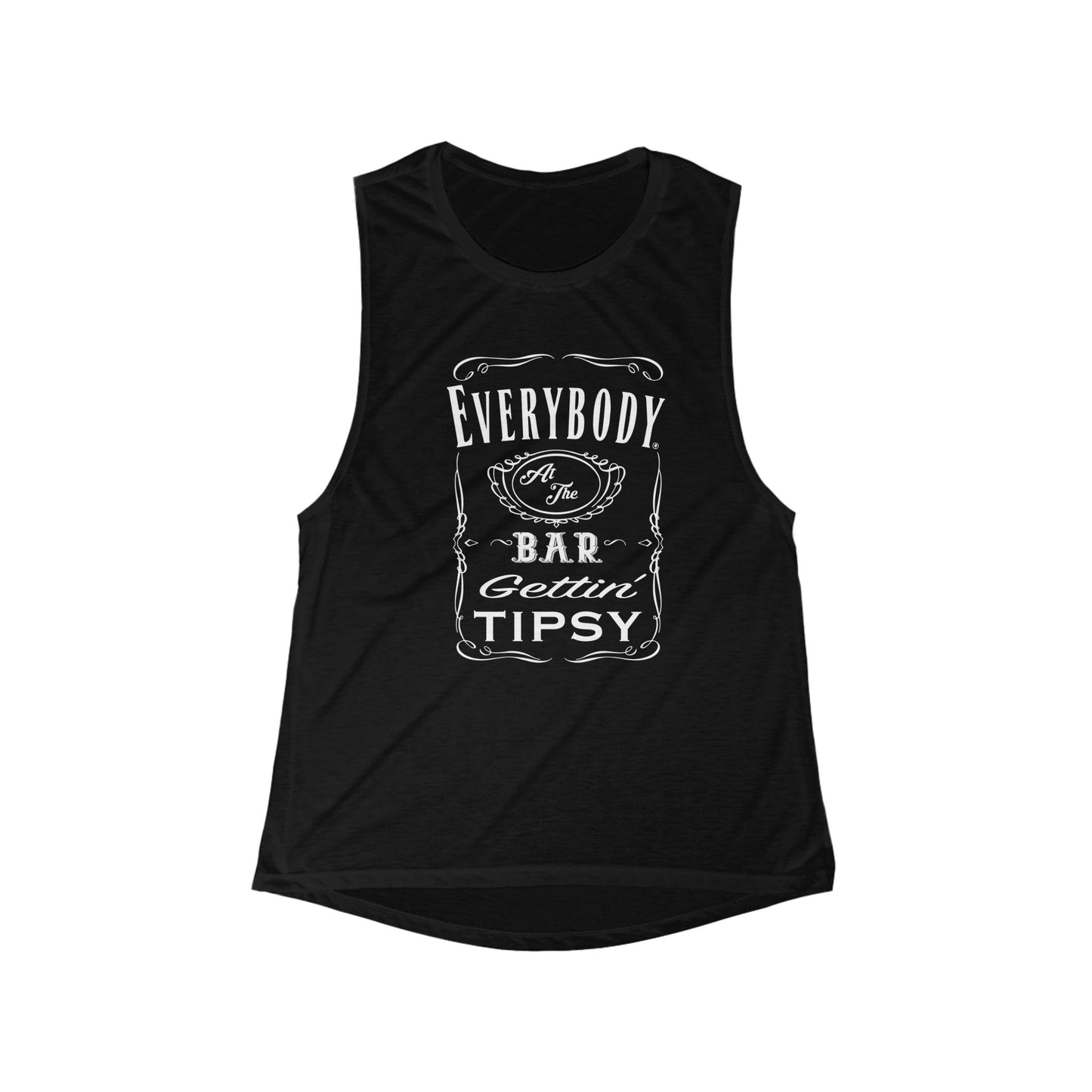 Women's Flowy Scoop Tipsy Tank