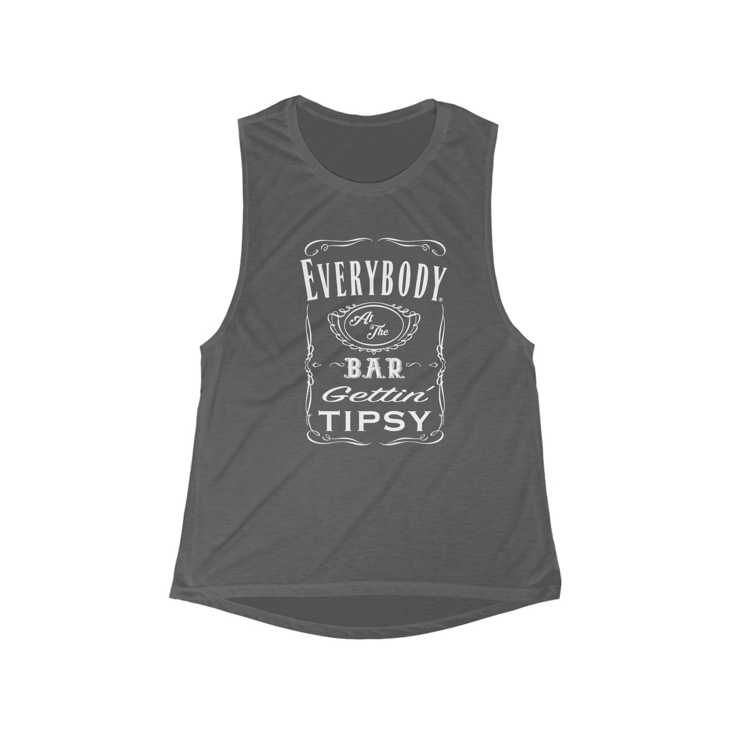 Women's Flowy Scoop Tipsy Tank